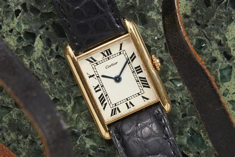 cartier gold tank watch dupe|cartier tank watch copy.